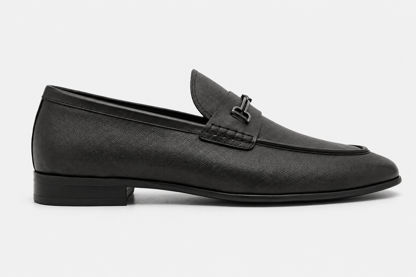 Black Horsebit Loafer
