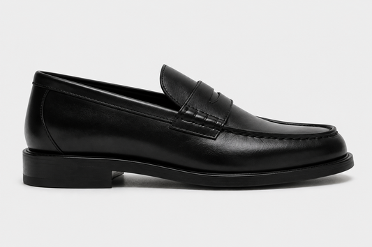 Black Penny Loafer