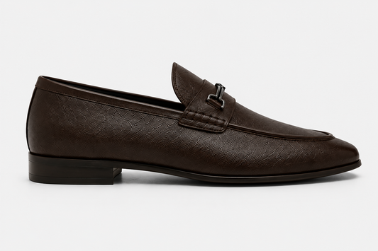 Brown Horsebit Loafer