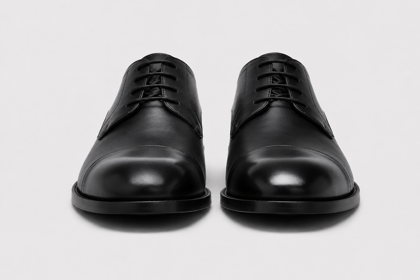 Black Cap-Toe Oxford