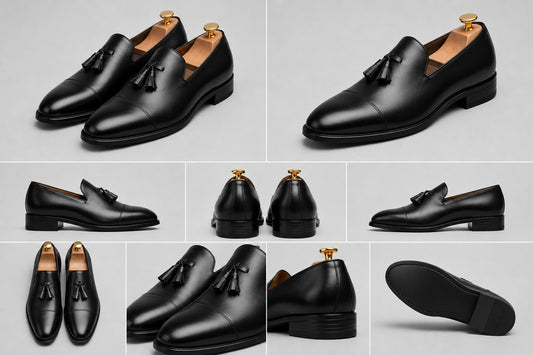 Black Tassel Loafer